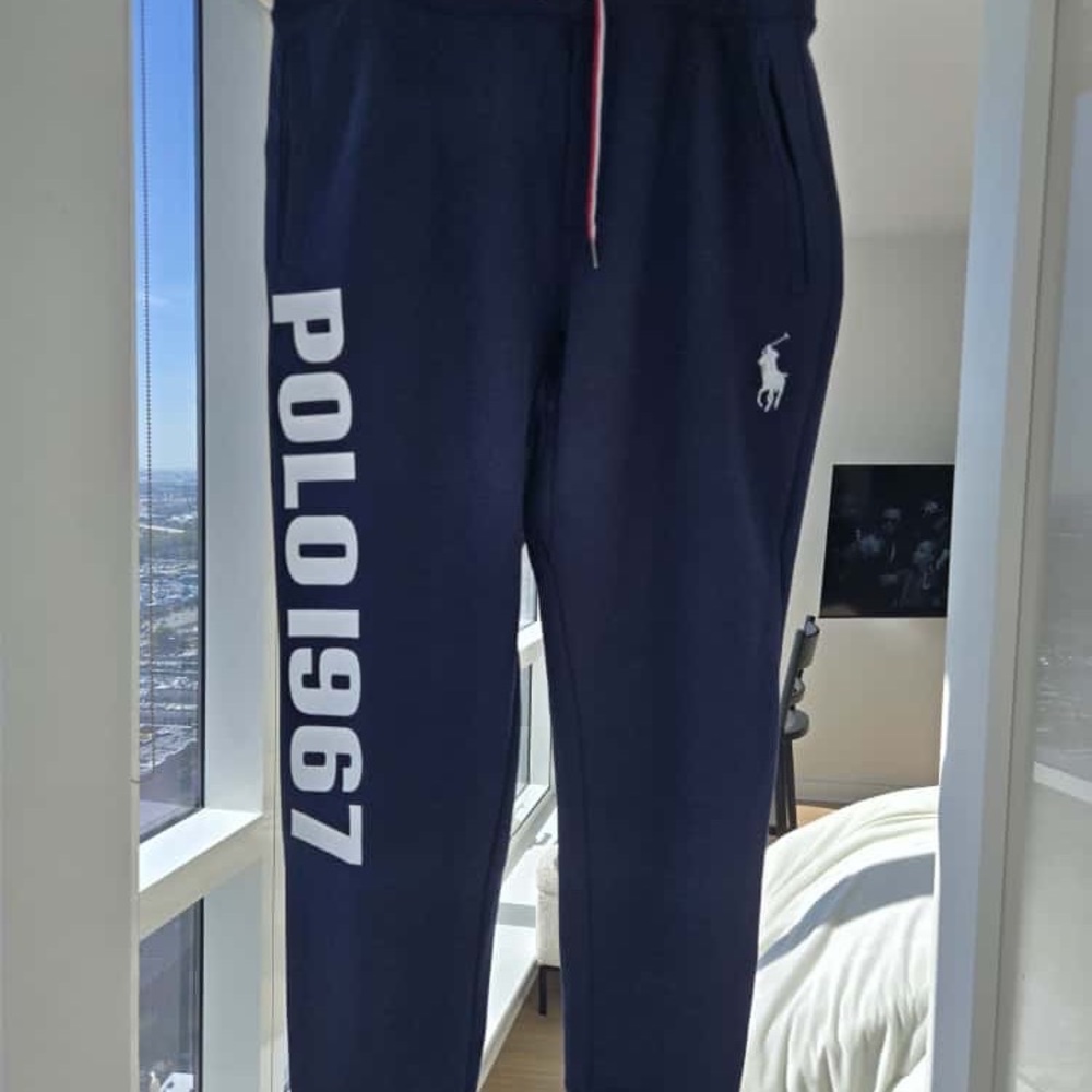 Ralph Lauren Red and Navy Sweatpants